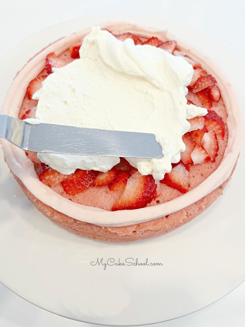 Homemade Strawberry Cake