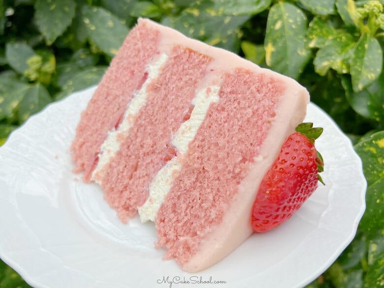 Homemade Strawberry Cake