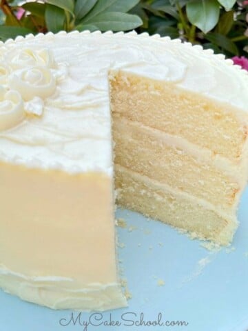 Vanilla Velvet Cake