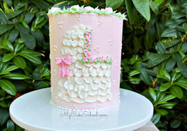Buttercream Bassinet Cake