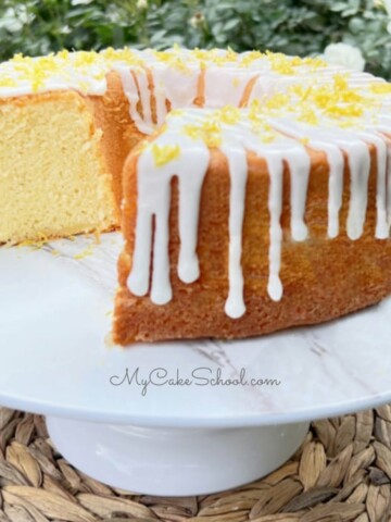 Lemon Whipping Cream Pound Cake