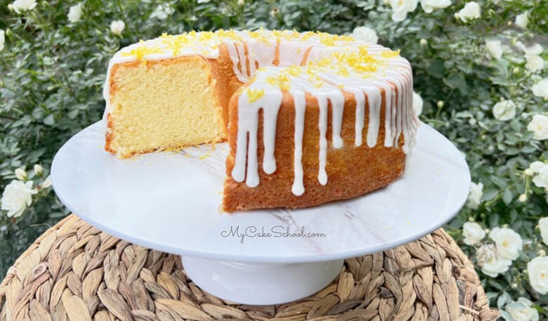 Lemon Whipping Cream Pound Cake