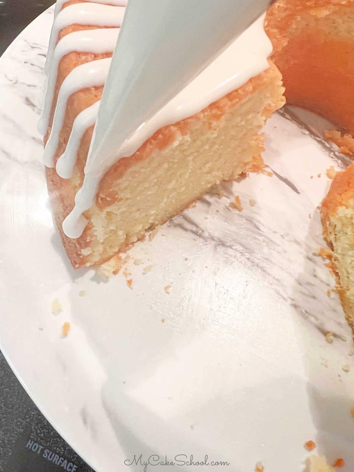 Lemon Whipping Cream Pound Cake My Cake School