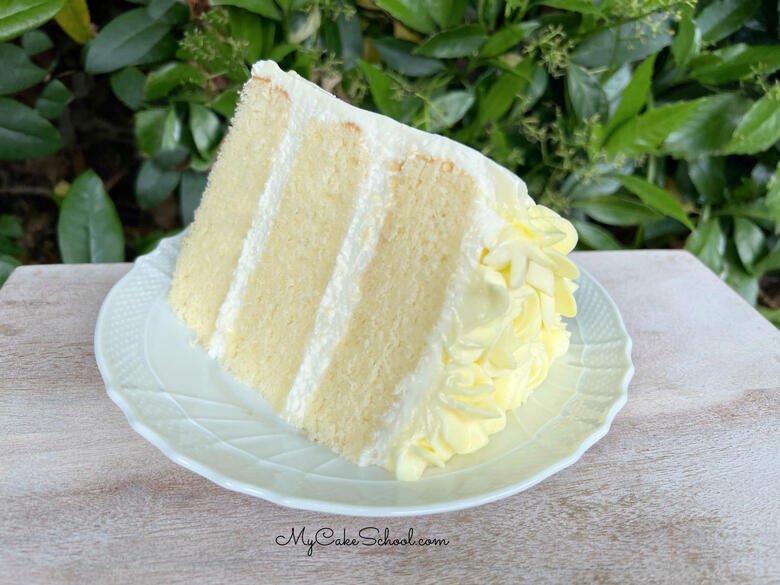 Limoncello Cake Slice