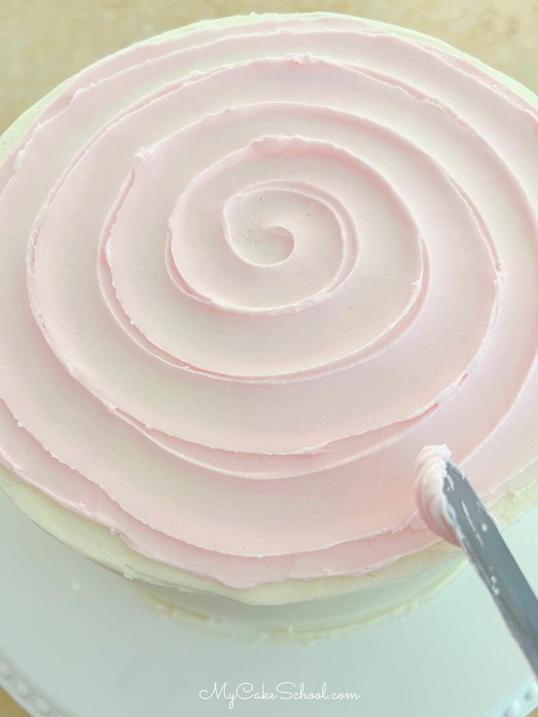 Neapolitan Cake- Decorating