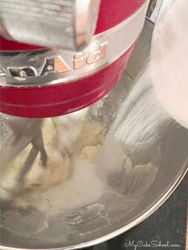 Combining Butter and Sugar