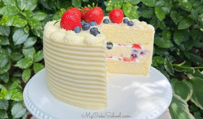 Berry Cheesecake Cake