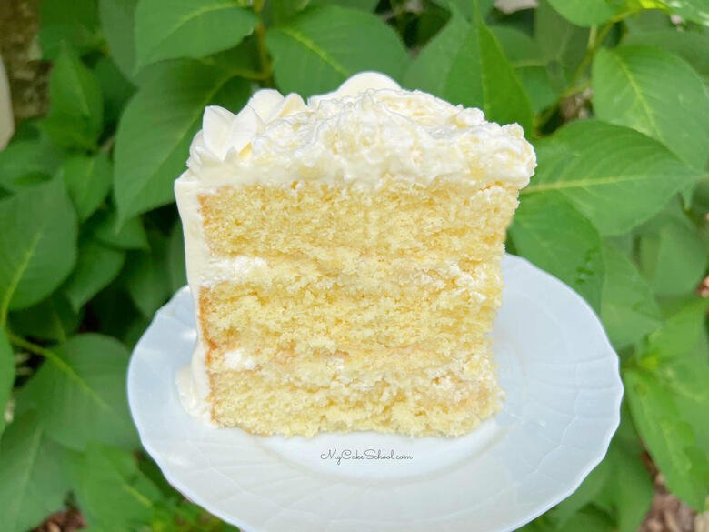 Pineapple Dream Cake Slice