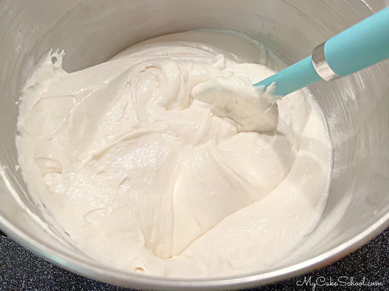 White Velvet Cake Batter