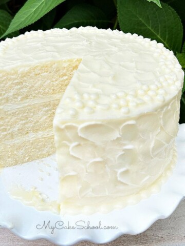 White Velvet Cake