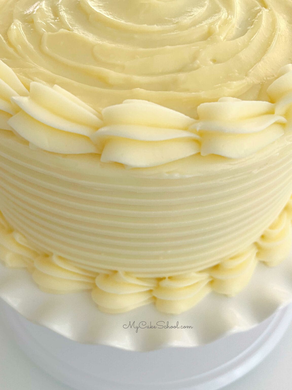 Banana Cream Cake My Cake School