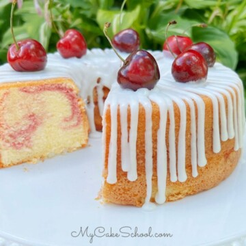 Cherry Almond Pound Cake