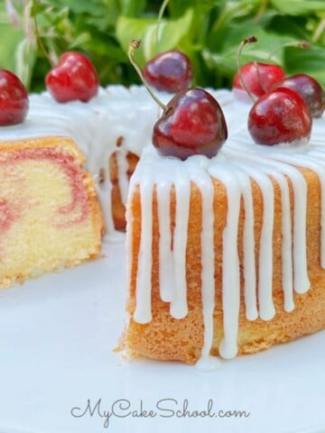 Cherry Almond Pound Cake