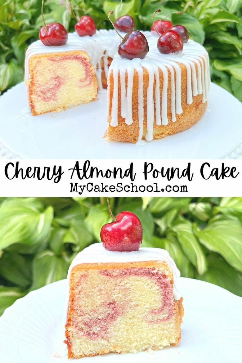 Cherry Almond Pound Cake