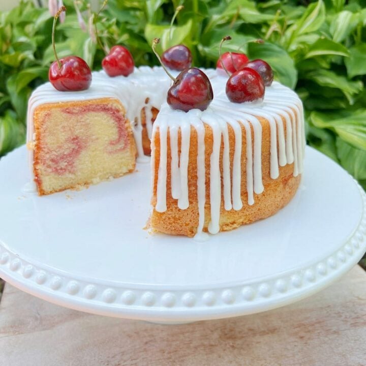 Cherry Almond Pound Cake-image