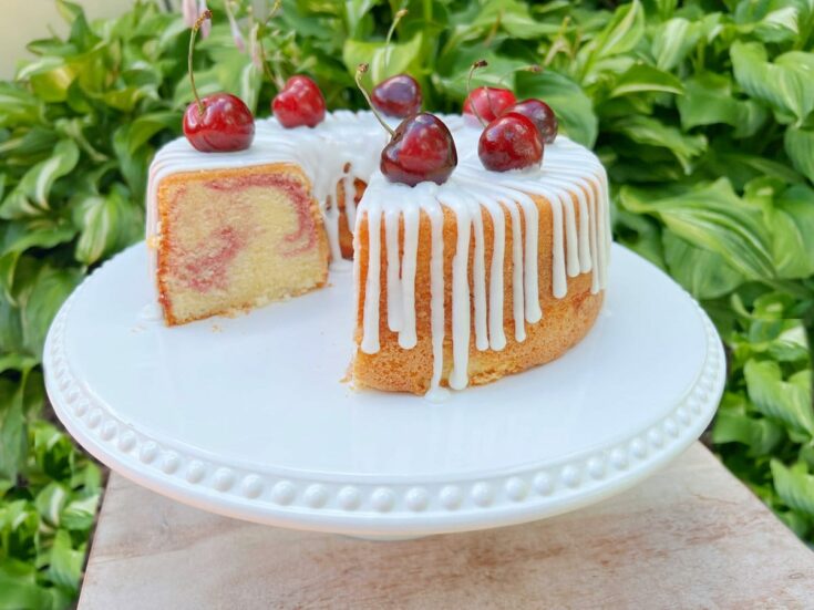 Cherry Almond Pound Cake