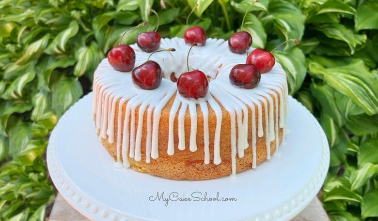 Cherry Almond Pound Cake