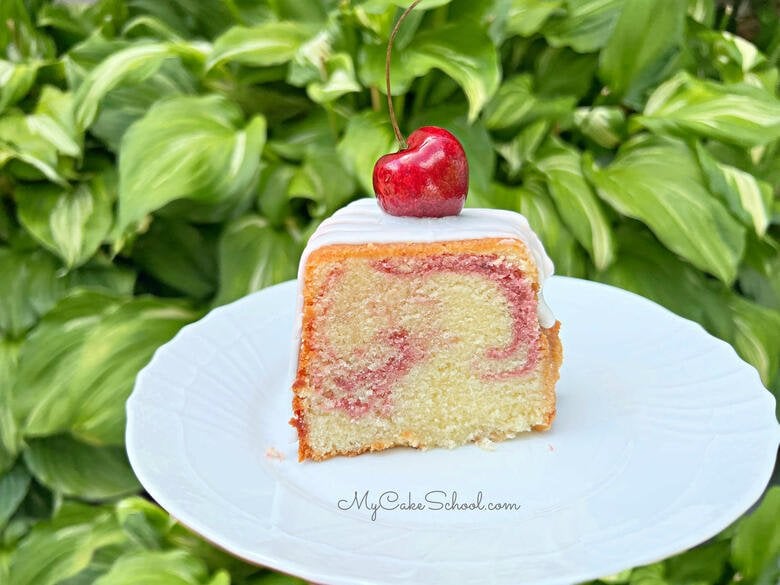 Cherry Almond Pound Cake