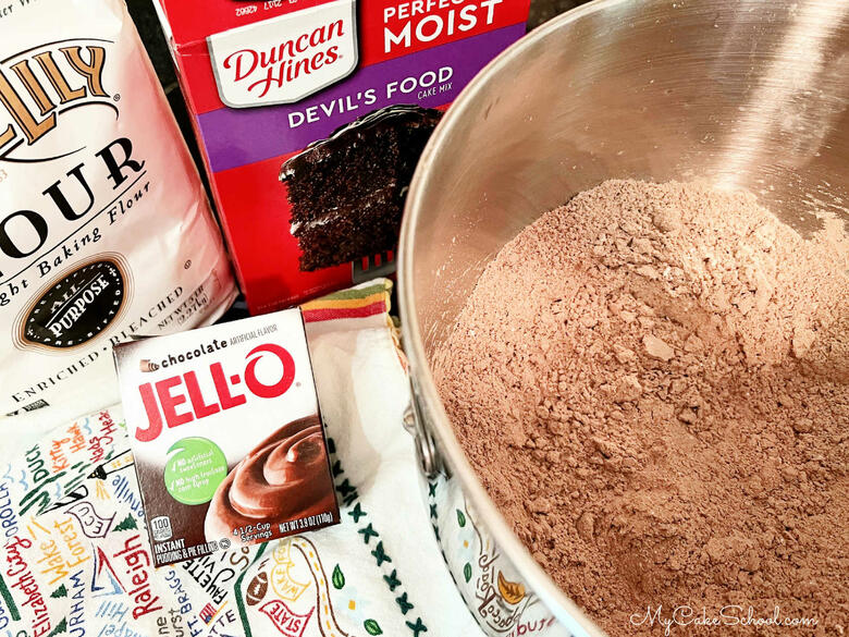 Rocky Road Cake Batter