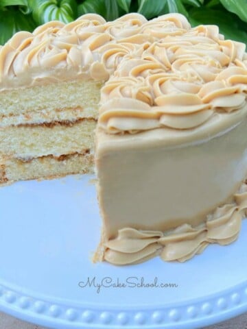 White Chocolate Mocha Cake