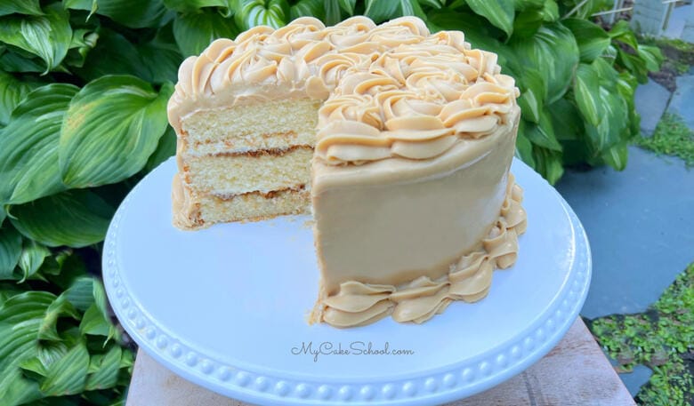 White Chocolate Mocha Cake