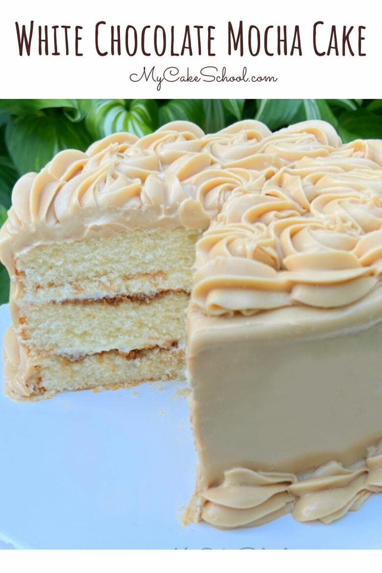 White Chocolate Mocha Cake