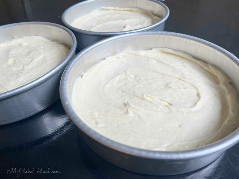 Yellow Velvet Cake Pans