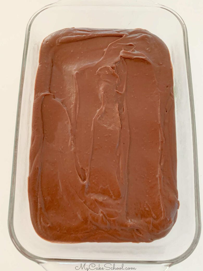 Chocolate Cream Cake- Cooling