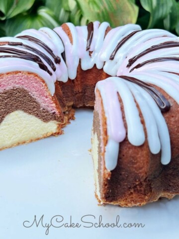 Neapolitan Pound Cake