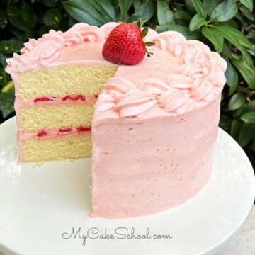 Strawberry Mousse Cake