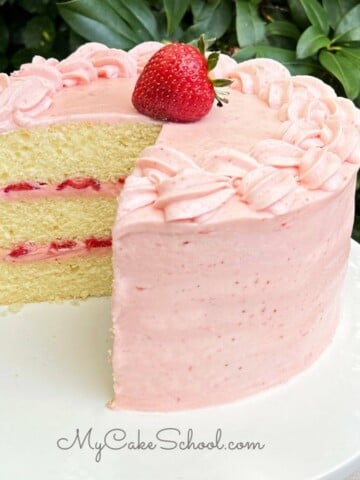 Strawberry Mousse Cake