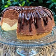 Three Layer Pound Cake