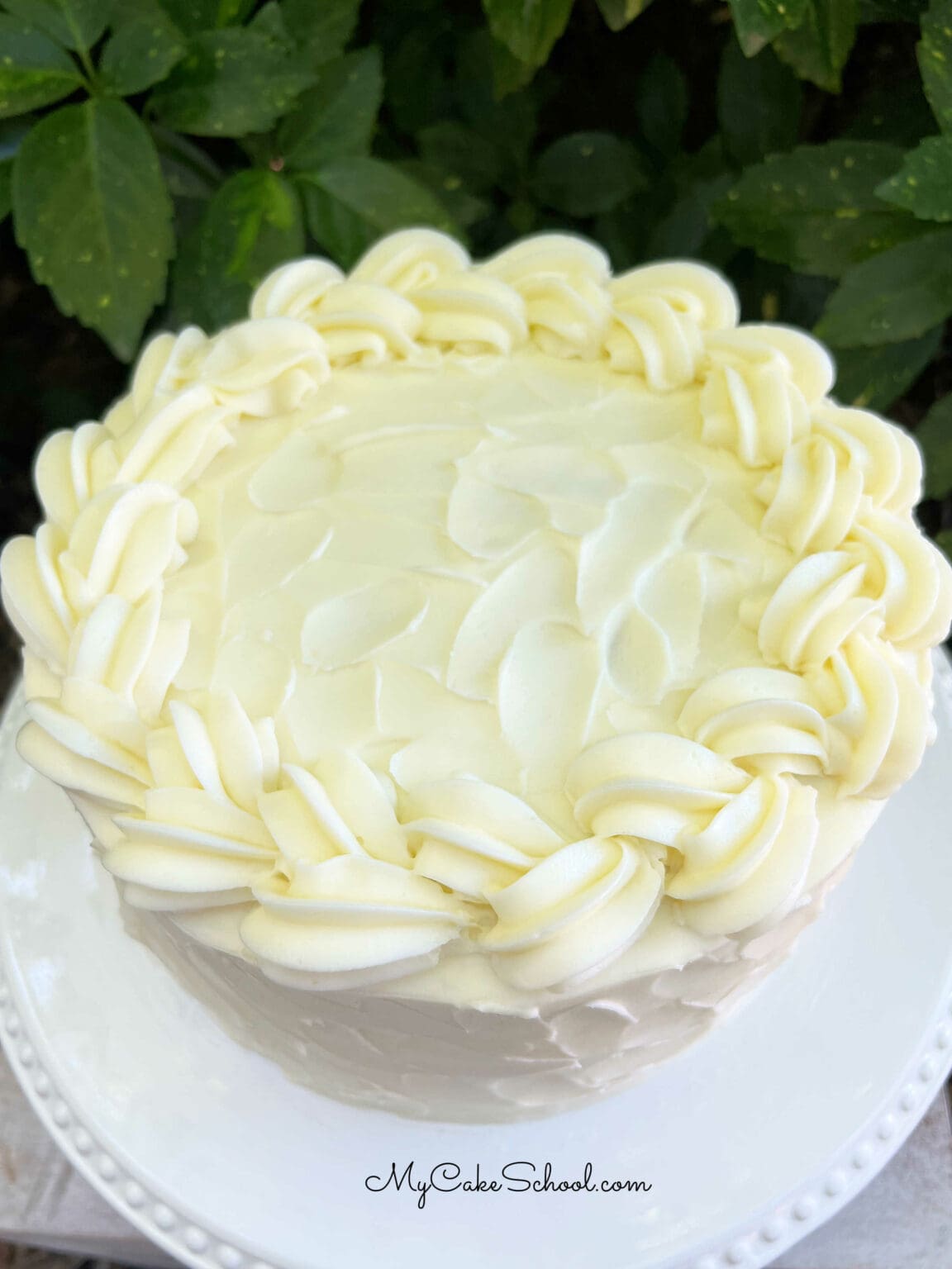 Apple Cinnamon Layer Cake My Cake School