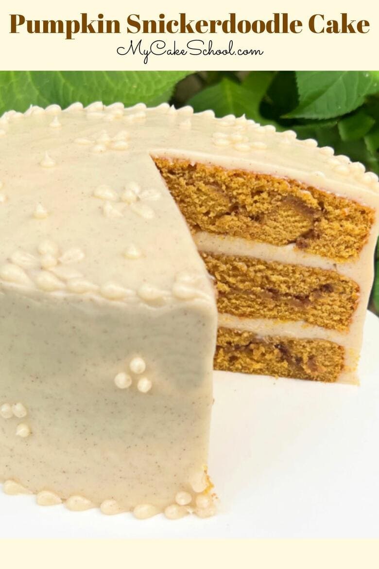 Pumpkin Snickerdoodle Cake