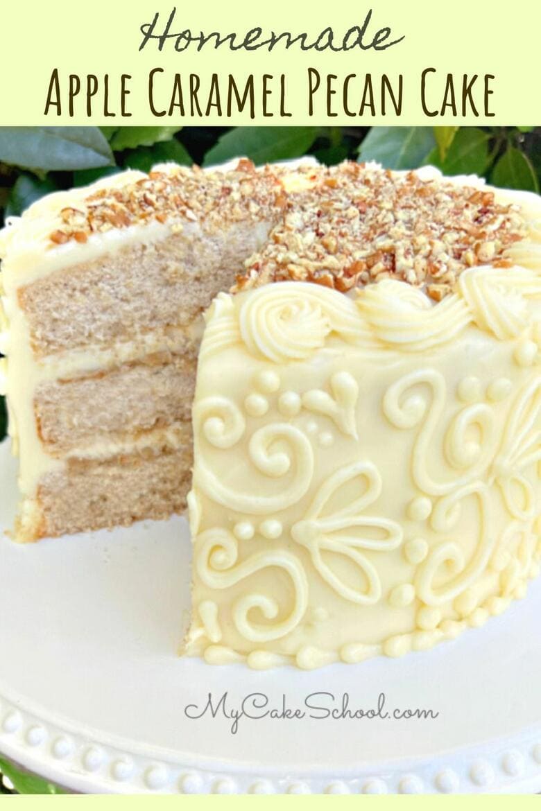 Apple Caramel Pecan Cake