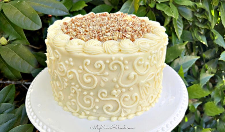 Apple Caramel Pecan Cake