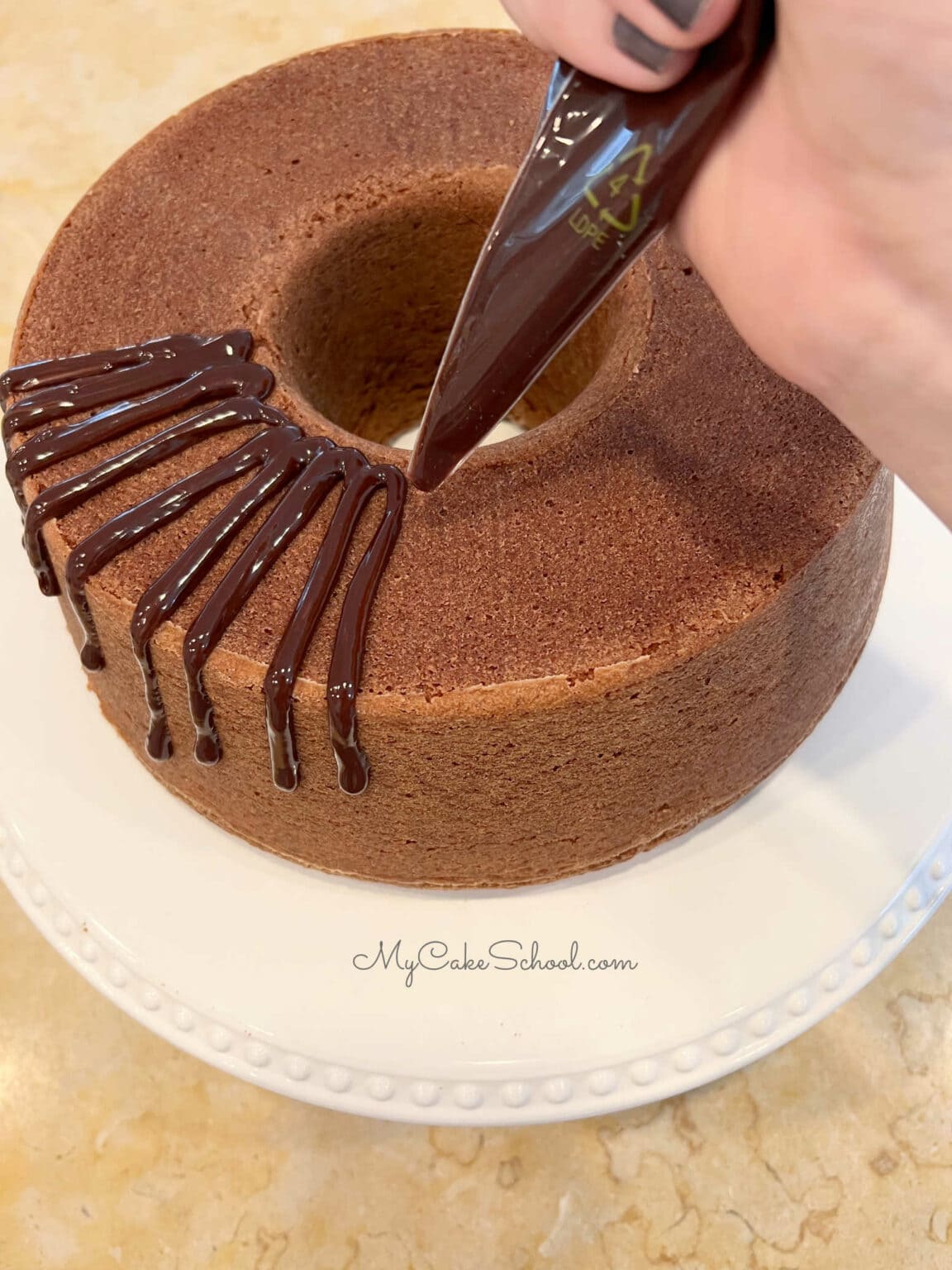 Chocolate Whipping Cream Pound Cake My Cake School