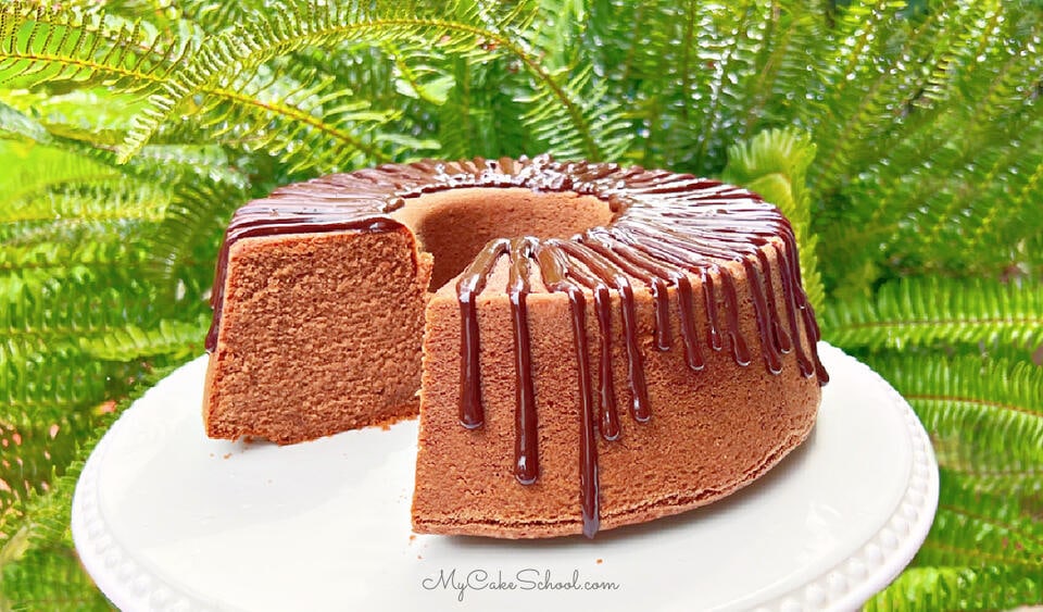 Chocolate Whipping Cream Pound Cake My Cake School