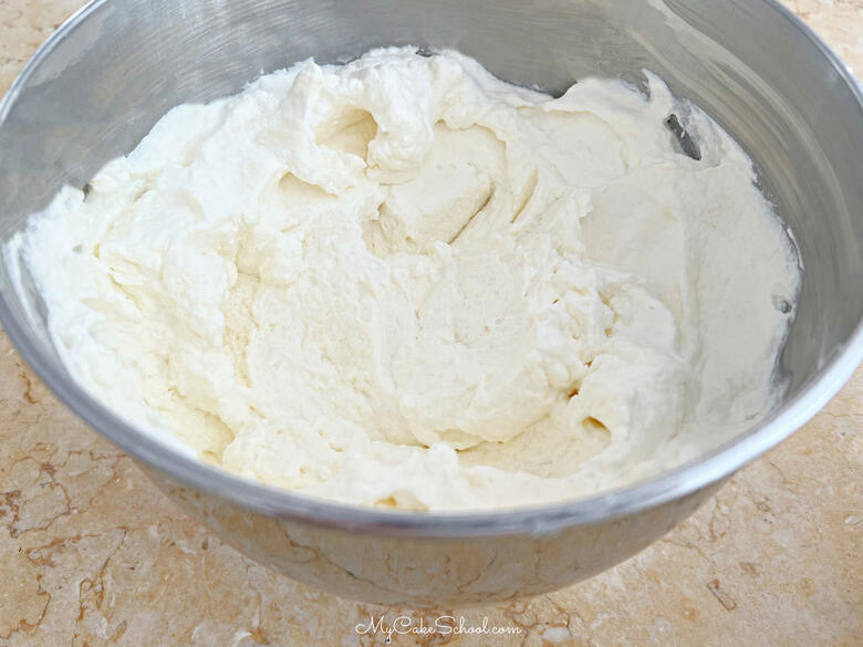 Whipped Coconut Cream Cheese Frosting