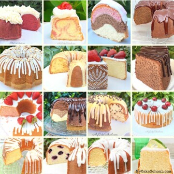 Collage of Pound Cake Recipes