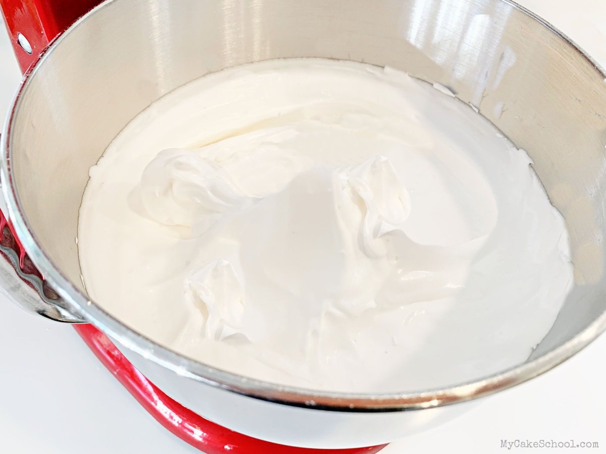 Bowl of Coconut Seven Minute Frosting