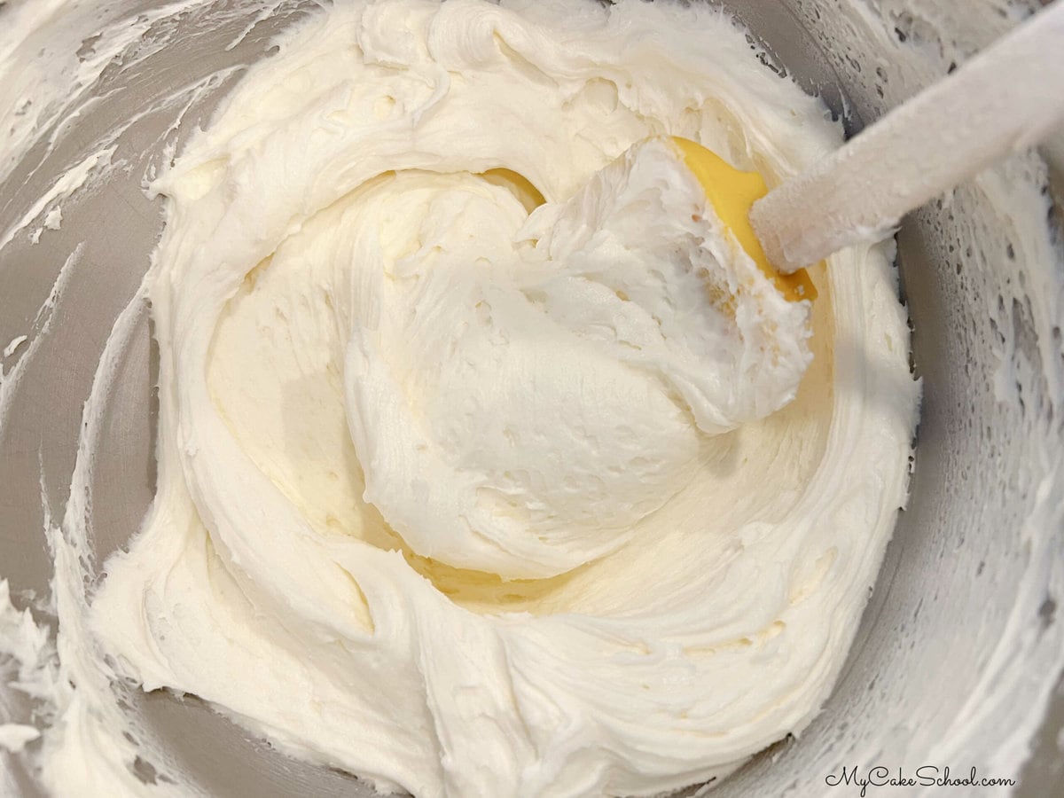 Bowl of Peppermint Buttercream