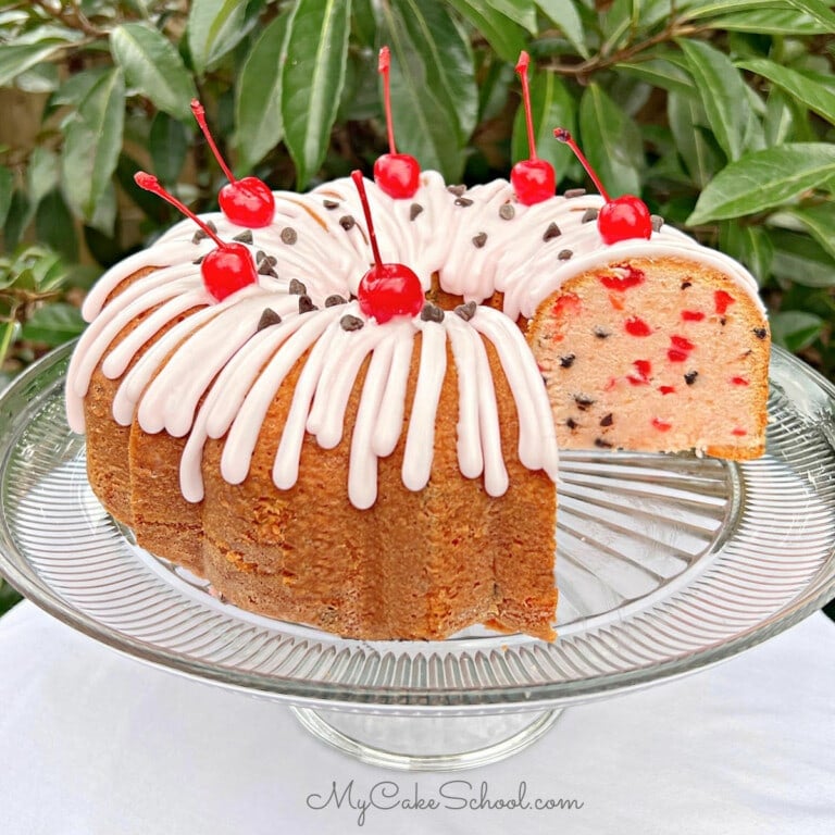 Cherry Chocolate Chip Pound Cake