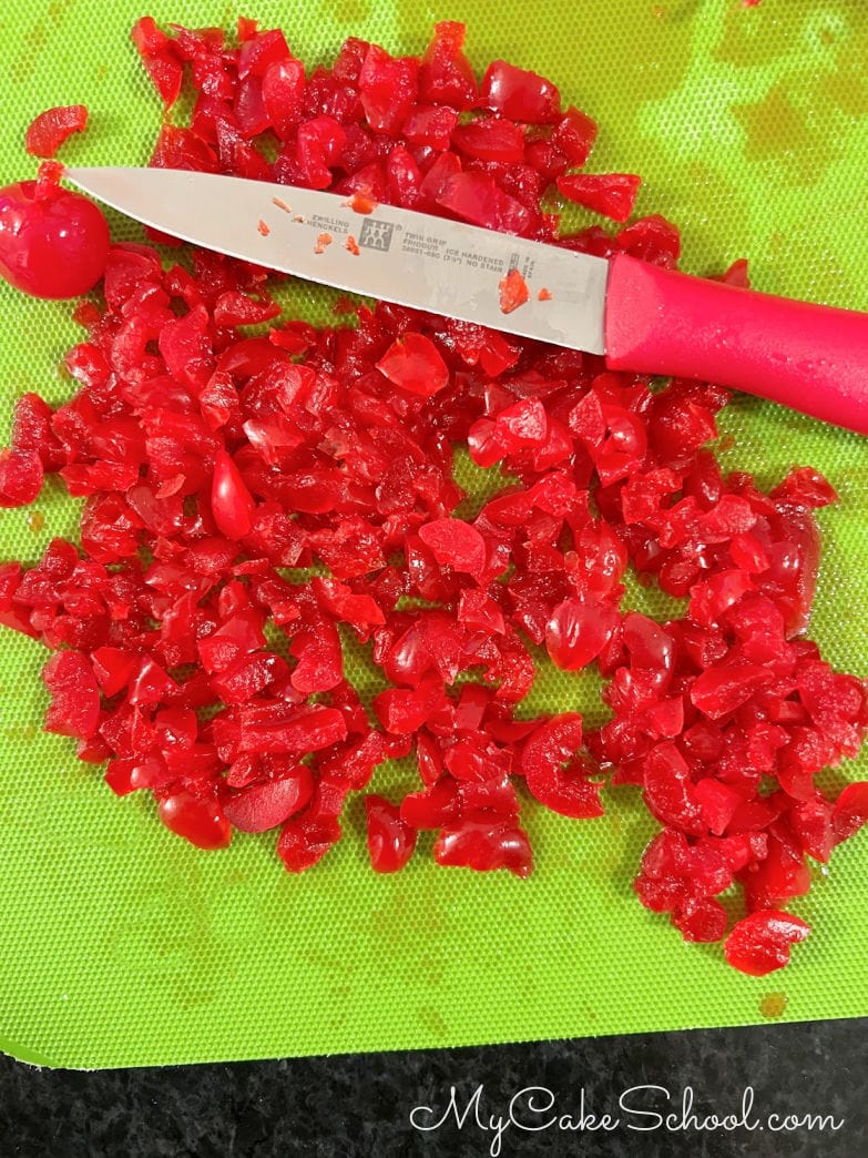 Finely Chopped Maraschino Cherries