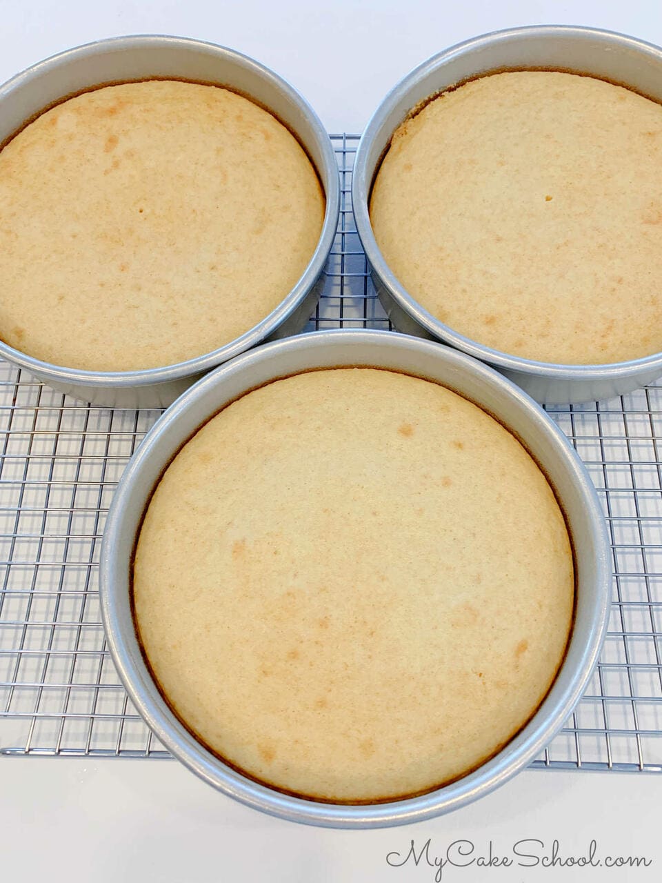 Gluten Free Vanilla Cake - My Cake School