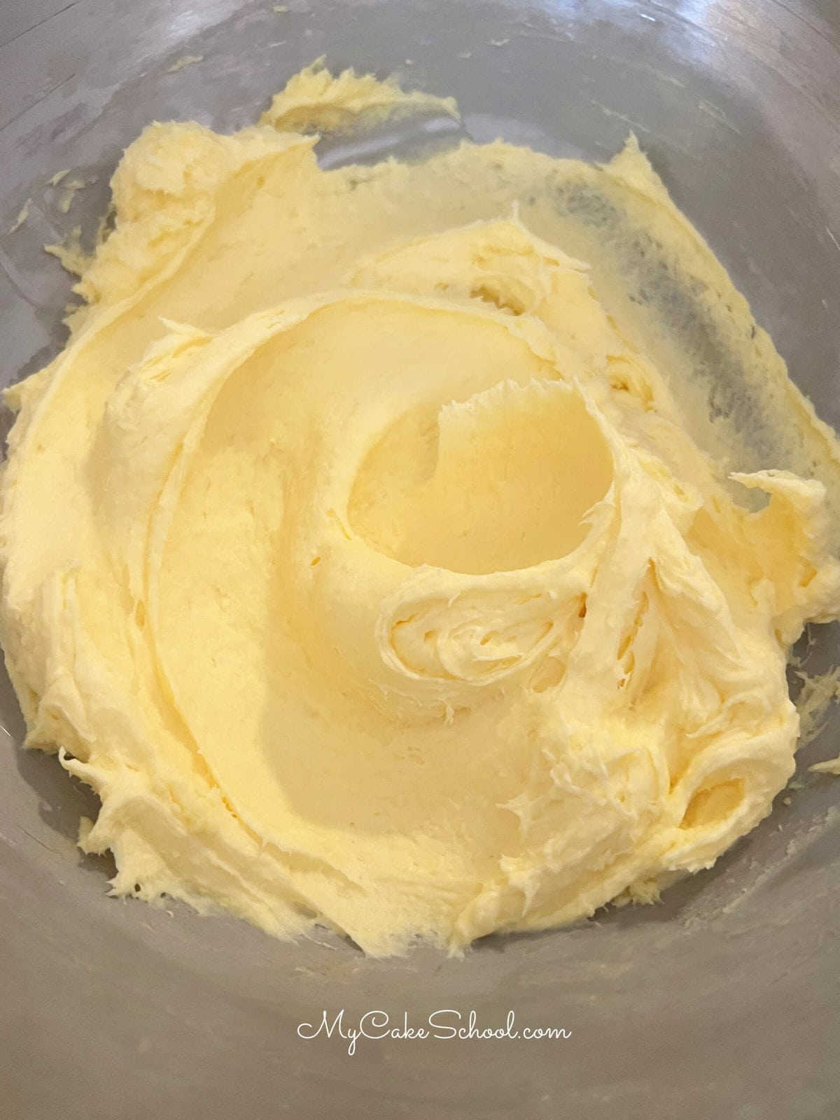 Bowl of Vanilla Cream Filling
