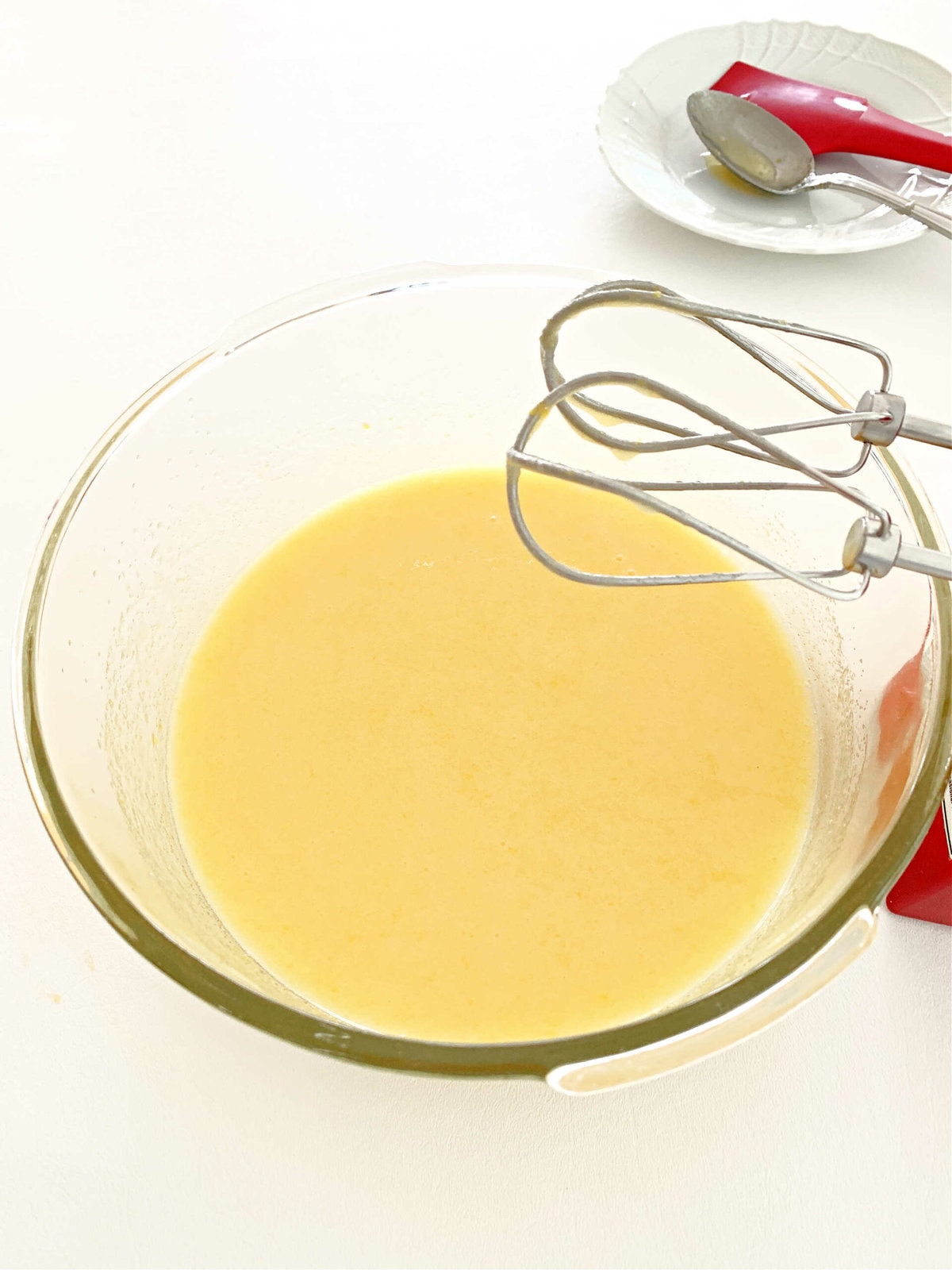 Bowl of egg mixture