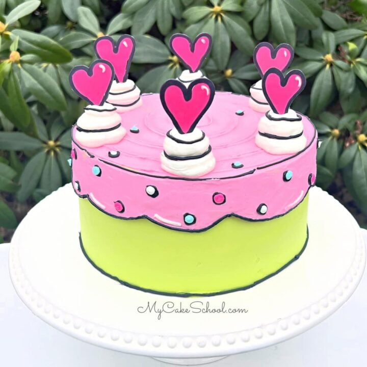 Cartoon Cake (Free Cake Video Tutorial) - My Cake School Cartoon Cake (Free Cake Video Tutorial) - My Cake School