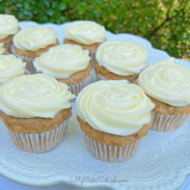 Carrot Cake Cupcakes (Doctored Cake Mix)