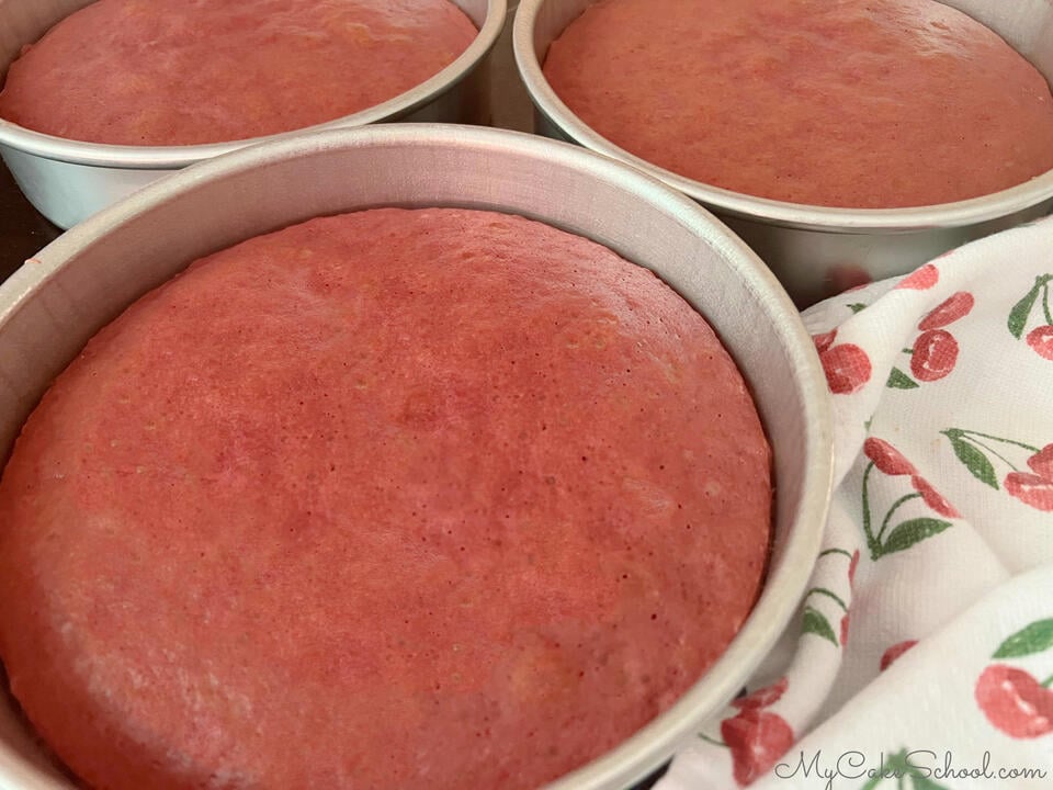 Raspberry Cake (Box Mix) - My Cake School